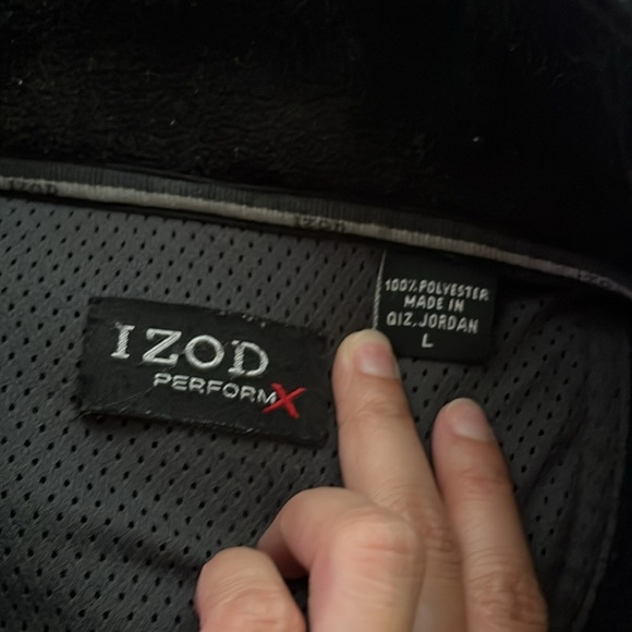 “IZOD- Perform Zip Up Jacket size large” - Picture 2 of 6